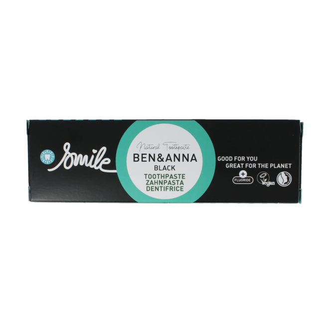 Toothpaste smile black 75 Milliliter