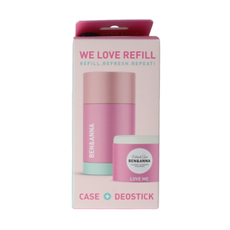 Ben & Anna Deostick love me case en refill 40 Gram