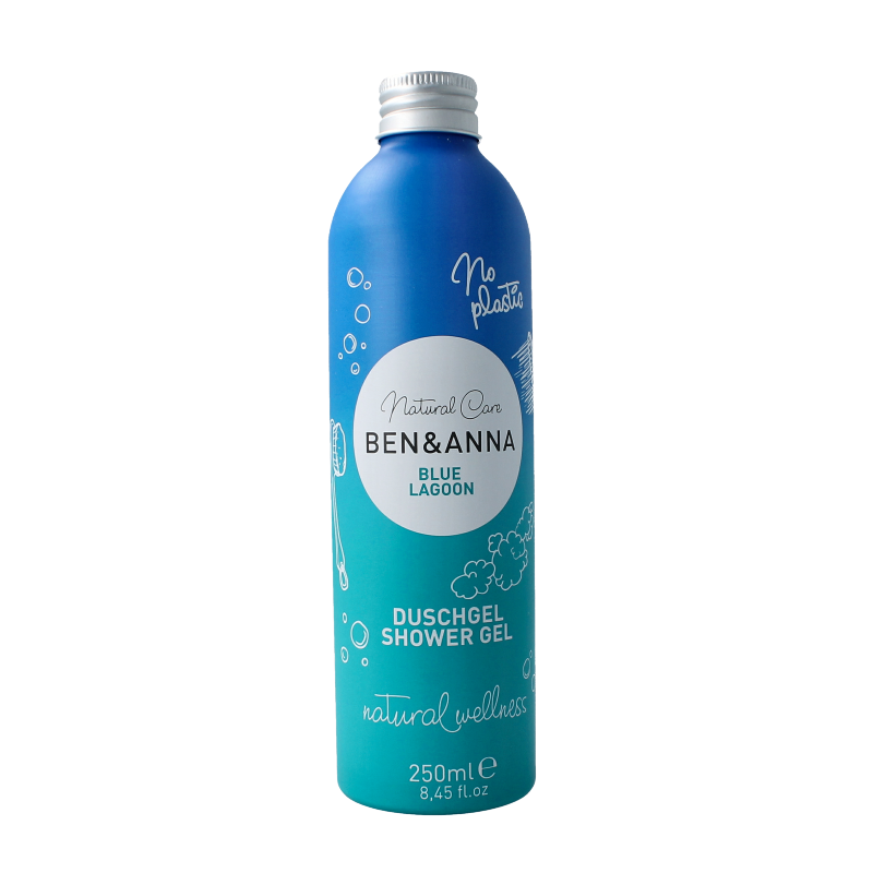 Ben & Anna Gel de ducha blue lagoon 250 mililitros
