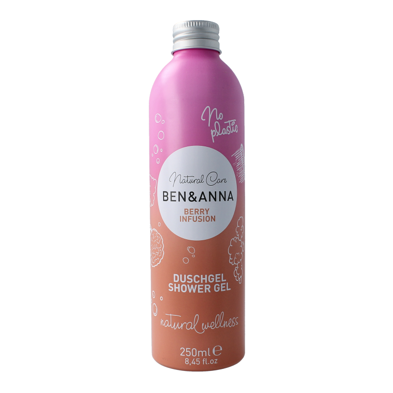 Ben & Anna Gel de ducha berry infusion 250 mililitros