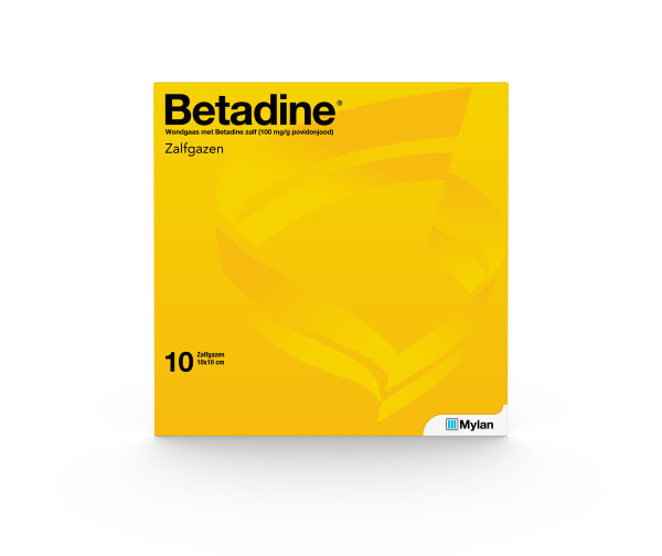 Betadine Gasas impregnadas desinfectantes 10 unidades