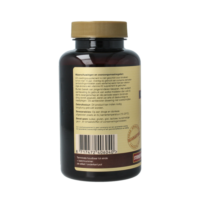 Vitamine D3 25mcg + K2 37,5 mcg MK-7 250 Softgels