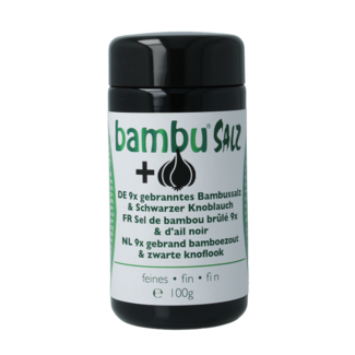 Amanprana Aman Prana Bamboo salt garlic 100 Gram