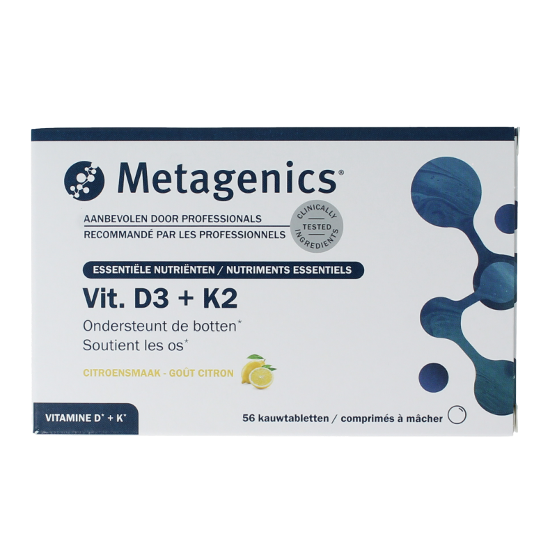 Metagenics Vitamine D3 + K2 NFD | Supporto Ossa e Benessere