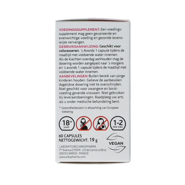 Pluskwica Groniasta 60 Kapsułek