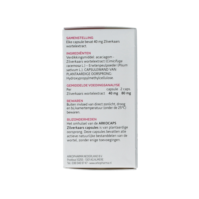 Black Cohosh 60 Capsules