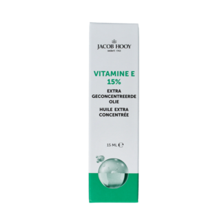 Jacob Hooy Huile de vitamine E concentré 15 % 156 Millilitres