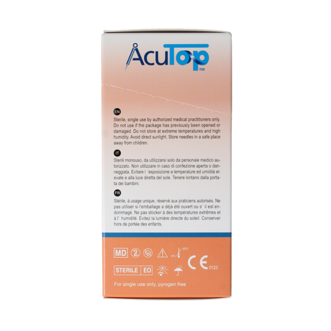 Ago dry needling KJ-T 0.22 x 40mm 100 Pezzi