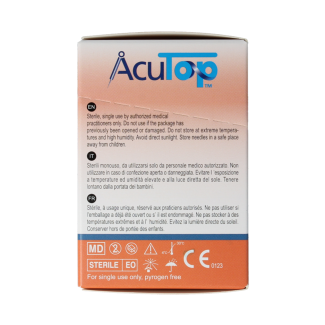 Aiguille de dry needling KJ-T 0,16 x 30 mm 100 pièces