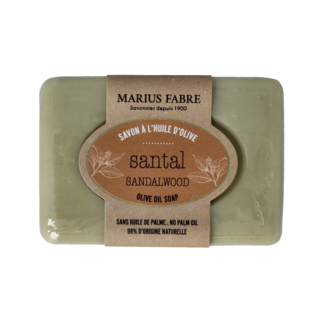 Marius Fabre Jabón de sándalo y aceite de oliva 100 Gramos
