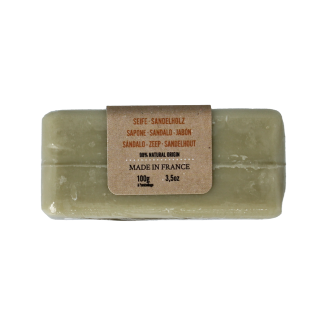 Savon à l'huile d'olive et au bois de santal 100 g