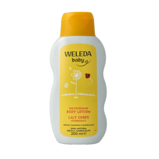 Weleda Lait corporel pour bébé au Calendula 200 Millilitres