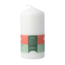 Vela de bloque 120-58 blanco nublado 1 unidad