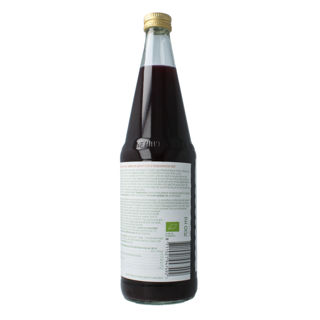 Zumo de uva tinto bio 700 mililitros