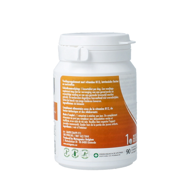 Vitamine B12 I.F. framboise 90 comprimés à croquer