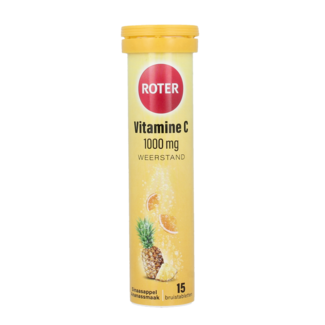 Roter Vitamina C1000 arancia ananas 15 Compresse Effervescenti
