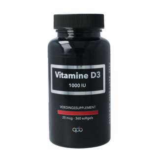 APB Holland Witamina D3 1000IU 25mcg 360 Kapsułek Softgel