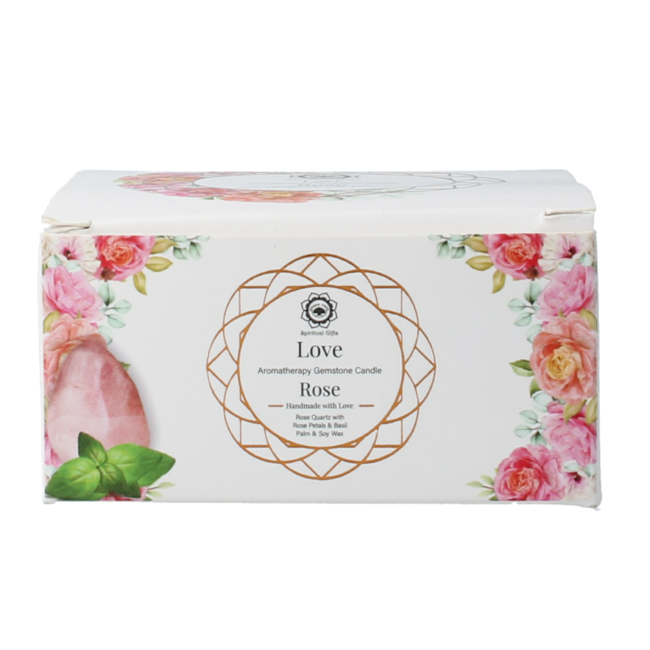 Bolsius Gemstone candle love rose 70 Gram