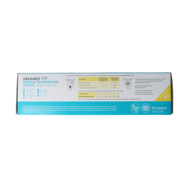 Guanto in nitrile soft XS 100 Pezzi