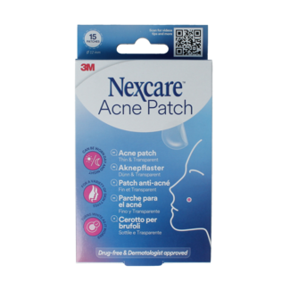 Nexcare Patchs anti-acné 15 Pièces