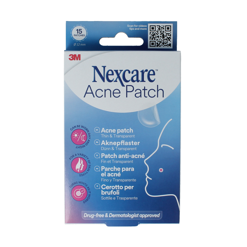 Nexcare Acnepleister 15 Stuks