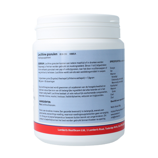 Lamberts Lecithin Granules 250 Gram