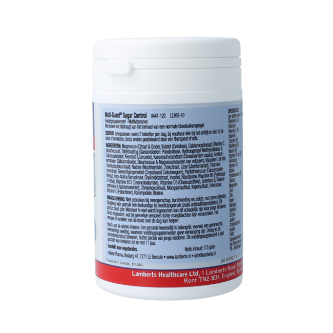 Multi guard sugar control 120 Tablets