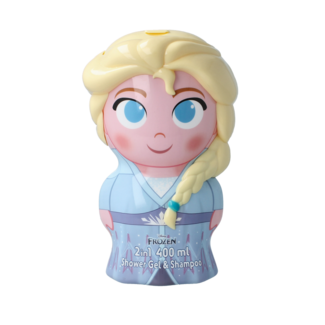 Air-Val Figura 2D de Frozen Elsa gel de ducha y champú 400 mililitros