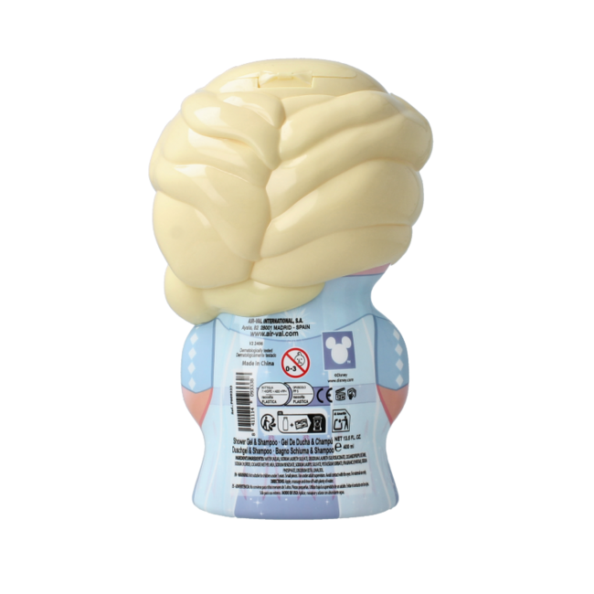Gel douche et shampooing Frozen Elsa figurine 2D 400 ml