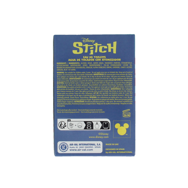 Stitch eau de toilette 30 mililitros