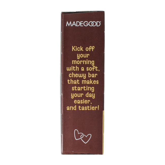 Mornings bar choco chip bio 5 Stuks