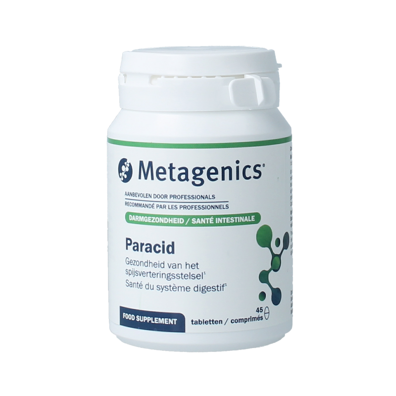 Metagenics Paracid: Supporto Digestivo Naturale | 45 Compresse