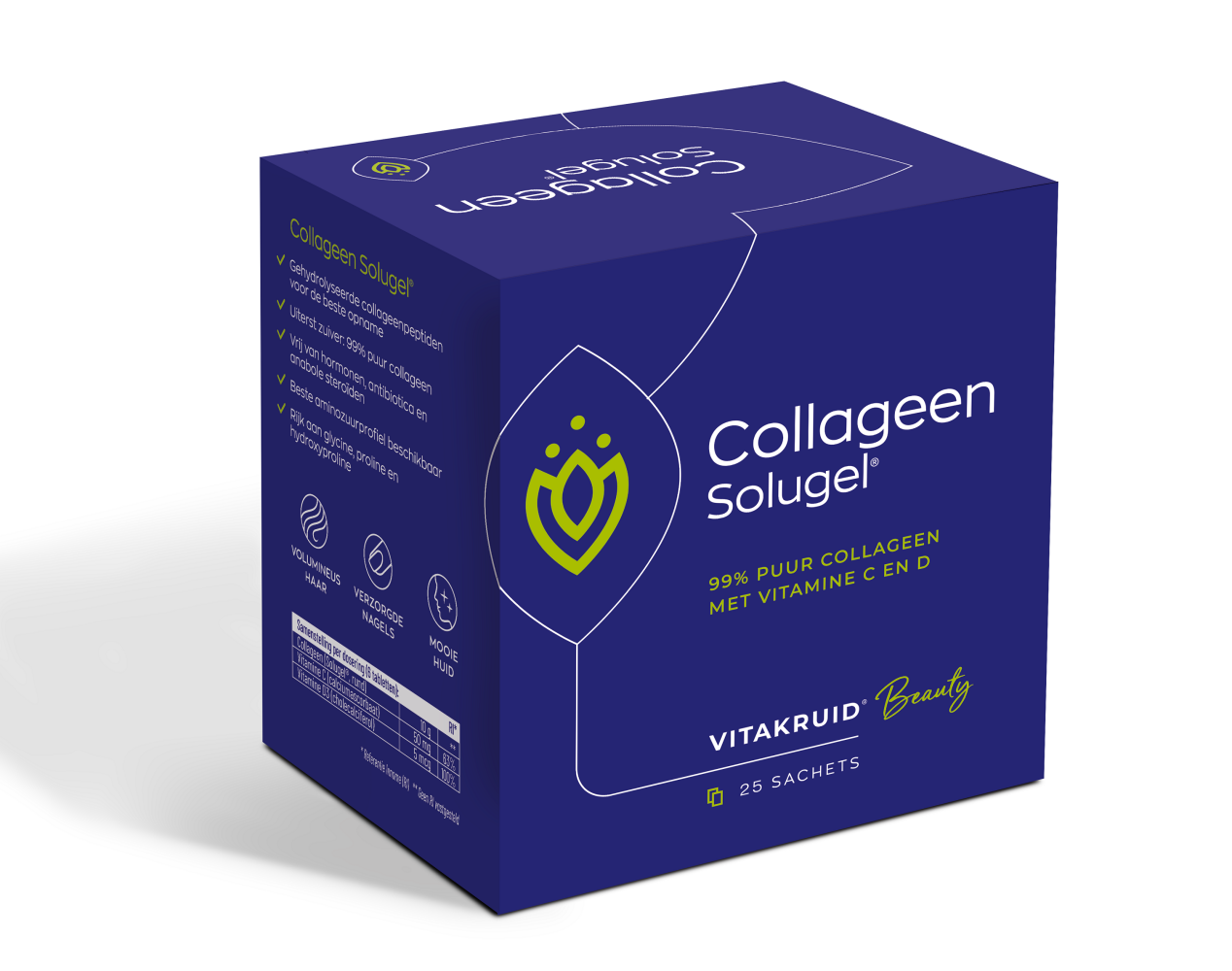 Vitakruid Collagene Solugel Vitamina C e D - Supporto Completo