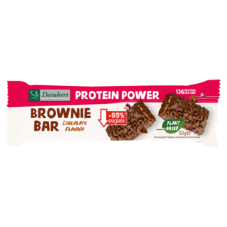 Damhert Damhert Protein brownie bar glutenvrij 55 Gram