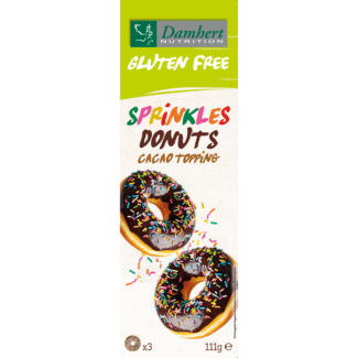 Damhert Damhert Gluten-Free Sprinkles Donuts 111g
