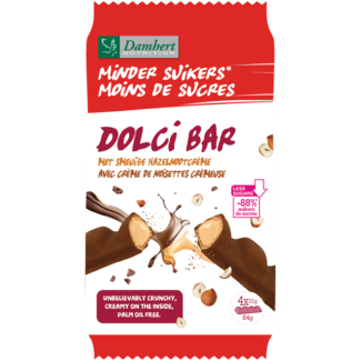 Damhert Damhert Dolci bar reduced sugar 84 Gram