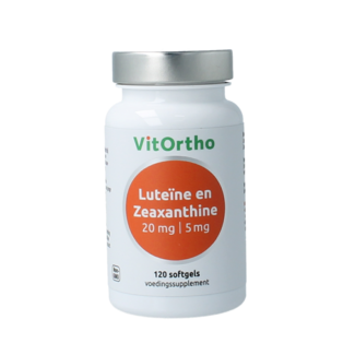 VitOrtho NOW Lutéine et Zéaxanthine 120 capsules molles