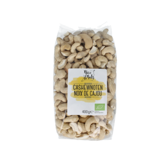 Nice & Nuts Nice & Nuts Organic Cashews 400 Gram