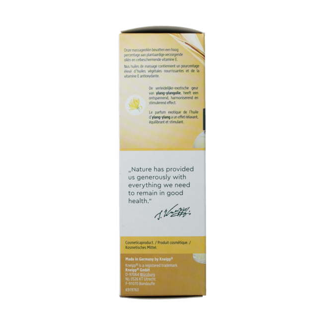 Kneipp Ylang-Ylang Massage Oil 100ml