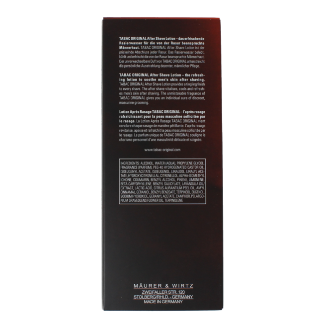 Original aftershave lotion 300 Milliliter