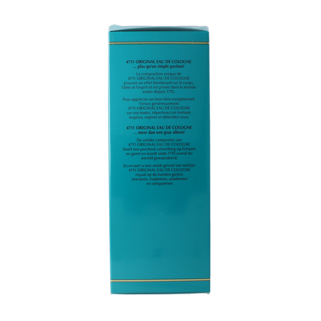 Eau de cologne frasco 400 mililitros