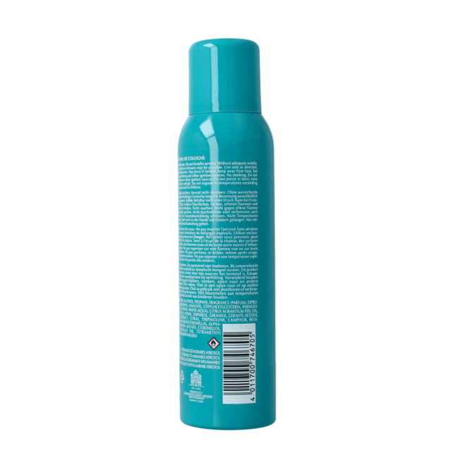 Woda kolońska w sprayu 150 mililitrów