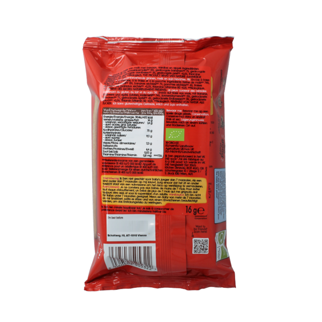 Paluszki Melty truskawka/jabłko 7+ msc bio 16 Gram