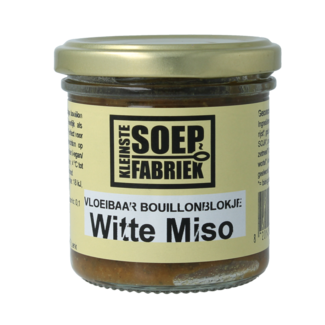 Kleinstesoepfabriek Kleinstesoepfabriek Pastilla de caldo líquido de miso blanco 150 mililitros