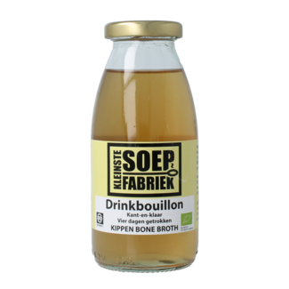 Kleinstesoepfabriek Bouillon de poulet bio à boire 245 ml