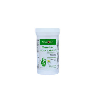 NORSAN NORSAN Omega-3 wegański 80 Kapsułek