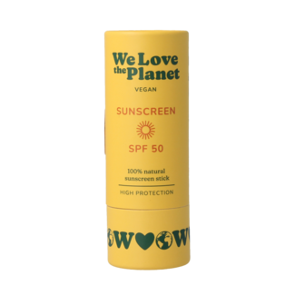 We Love The Planet Sonnenschutz-Stick Vegan LSF50 40 Gramm
