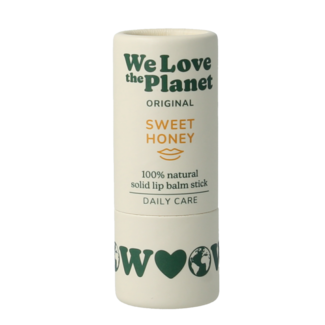 We Love The Planet Lip balm sweet honey 4.9 Gram