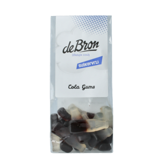 De Bron De Bron Cola-Gummis zuckerfrei 90 Gramm