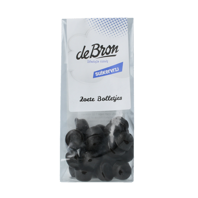 De Bron Zoete bolletjes suikervrij 90 Gram